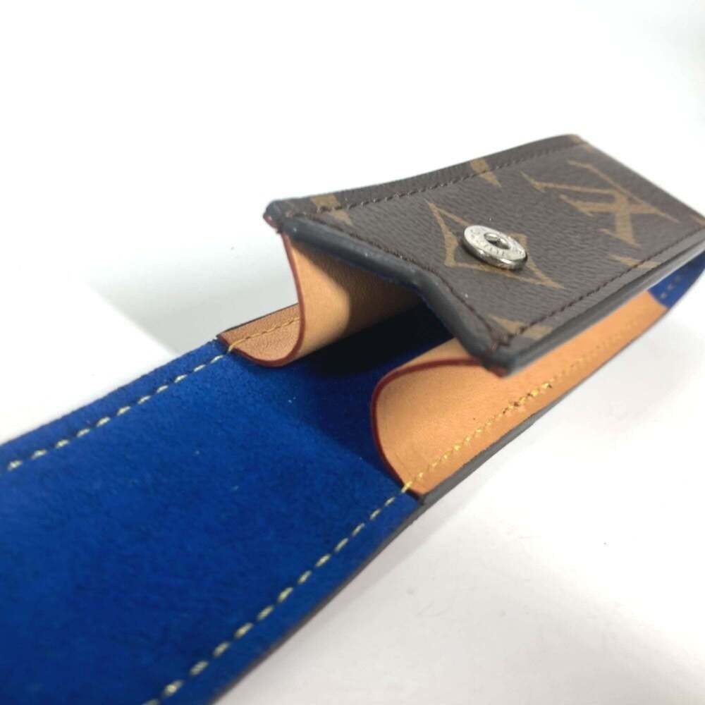LOUIS VUITTON Brown Monogram Canvas Pouch - Picture 10 of 11